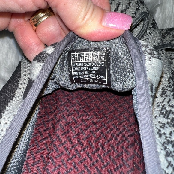 Mark Nason Sport Knit Men’s gray lace Up athletic shoe size 15 - Picture 8 of 8